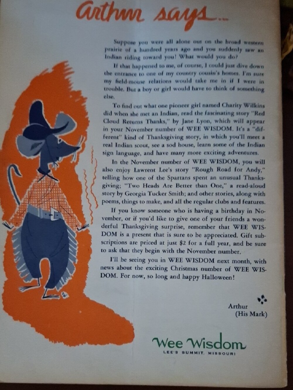 Vintage Halloween Kids Costume Book Cover Poster - Orange & Green - Picture 4 of 7
